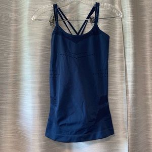 Zella Dark Blue Workout Tank Top